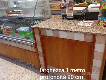 bancone panetteria più banco frigo