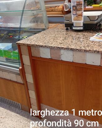 bancone panetteria più banco frigo
