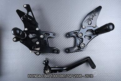 Pedane arretrate HONDA CBR 1000 RR 2008 2016 2012