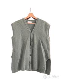 Gilet panciotto lana merino