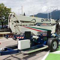 Piattaforma aerea trainabile Cela DT Trailer 22