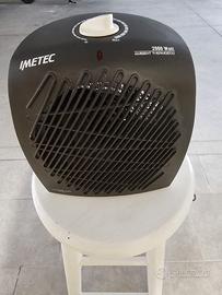 Stufa Imetec Living Air 2000 W con termostato