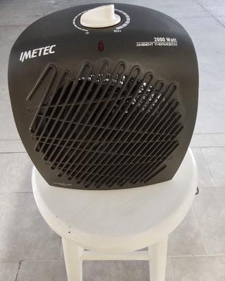 Stufa Imetec Living Air 2000 W con termostato