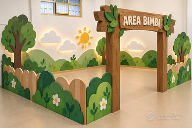 Scenografia per Sale Feste e Aree Ludiche Bimbi