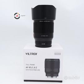 Viltrox 85mm F1.8 STM AF Nikon Z Usato