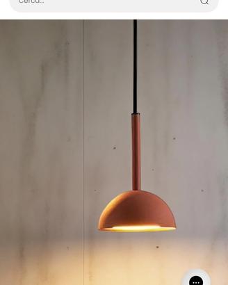 Lampada Le Halo Pur arancione sigillata