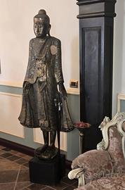 statua di bronzo buddha thailandia