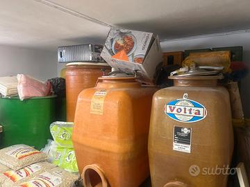 Botti in vetroresina per vino