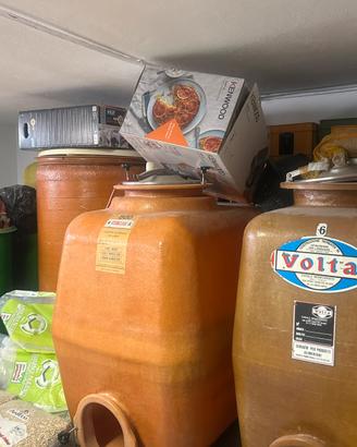 Botti in vetroresina per vino