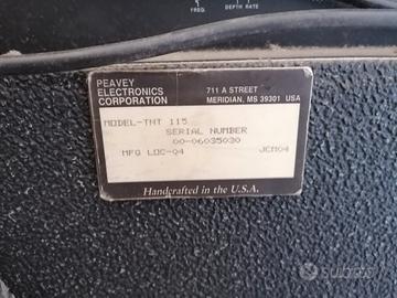 Ampli Peavey + Basso Warwick