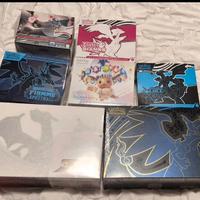stock pokemon etb e collezione ultra premium 