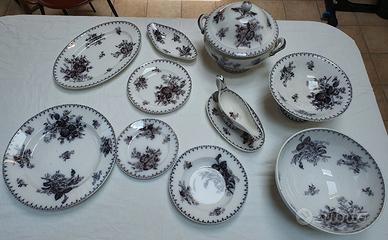 Servizio in ceramica Faience de Sarreguemines