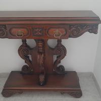 consolle da ingresso noce 