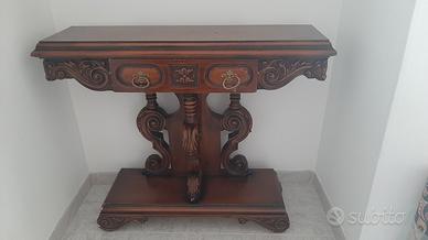 consolle da ingresso noce 