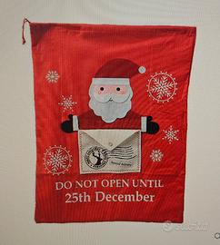 Sacco Porta regali Natale 65x50cm 