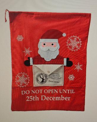 Sacco Porta regali Natale 65x50cm 