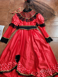 Costume carnevale Spagnola