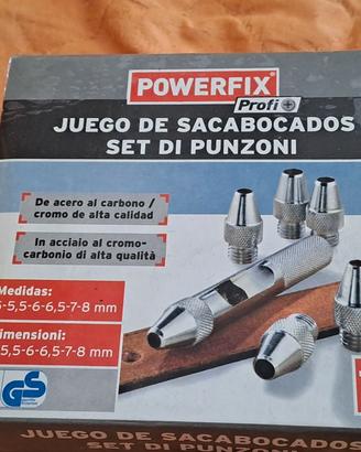 Set di punzoni powerfix