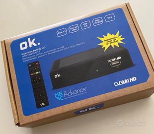 RICEVITORE TV DIGITALE TERRESTRE DVB-T2 FULL HD