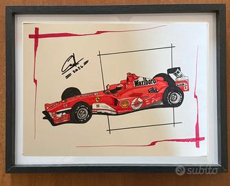 Disegni ferrari F2004