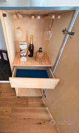 Mobile bar/cantinetta artigianale falegnameria