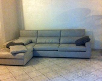 Divano angolare Poltronesofà –Tessuto Grigio Perla