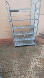 Scaffale professionale 315x190x80