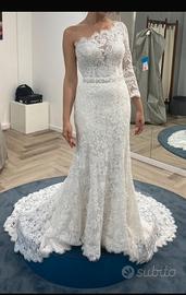 abito da sposa in pizzo