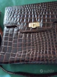 borsa vera pelle  vintage 