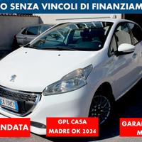 Peugeot 208 1.4 vti 95cv GPL CASA OK 2034 5 PORTE 