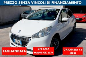 Peugeot 208 1.4 vti 95cv GPL CASA OK 2034 5 PORTE 