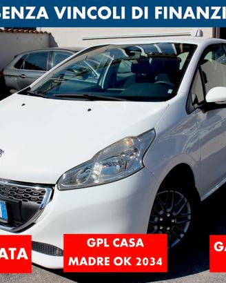 Peugeot 208 1.4 vti 95cv GPL CASA OK 2034 5 PORTE 