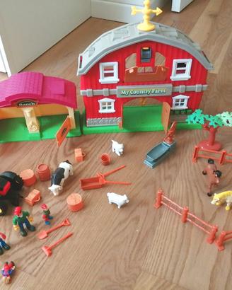 Fattoria degli animali per bambini. 