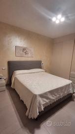 Struttura letto matrimoniale cassettone imbottito