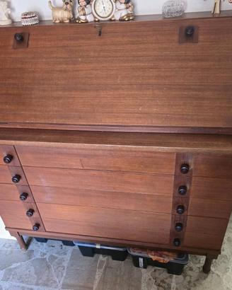 Mobile secretaire/scrittoio a ribalta
