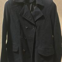 Giacca uomo tipo "marina" doppiopetto taglia L blu