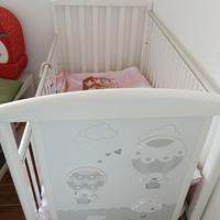 letto bambini con materasso 