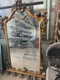 Specchio antico Vintage con cornice in legno d'oro - Arredamento e  Casalinghi In vendita a Lecce