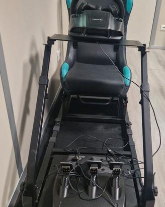 Logitech G29 + postazione Nacon PS4/PS5