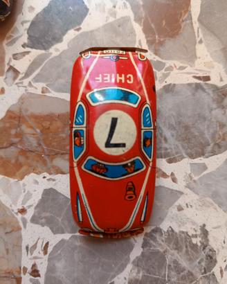 Macchinina Latta "Chief 7" Fire Chief Made JAP