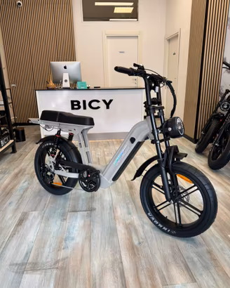 Nuova Bici Elettrica Bicy Elegante Rosa