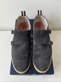 Espadrillas uomo double monk strap Exibit pelle 44
