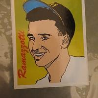 Adesivo Vintage anni 80 Paninaro Eros Ramazzotti