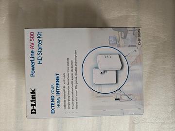 D-Link PowerLine AV 500 HD Starter Kit – Internet