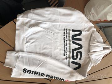 Felpa bambino NASA bianca