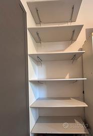 Mensole in laminato/melaminico bianco