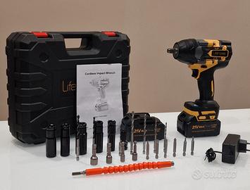 AVVITATORE A IMPULSI CON ACCESSORI (NUOVO)