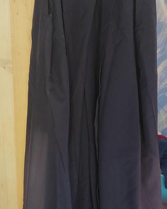pantalone da Kendo Hakama blu