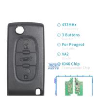 CHIAVE COMPLETA PER PEUGEOT 307 308 407 607