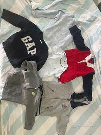 Lotto 6 pezzi Ralph Lauren Petit Bateau 18/24 mes